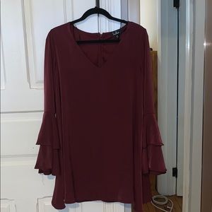 Maroon dress